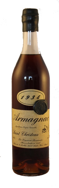 Saint Christeau Armagnac, 1934