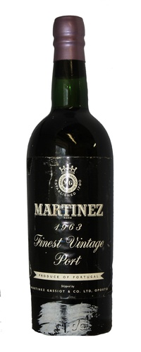 Martinez Vintage Port, 1963