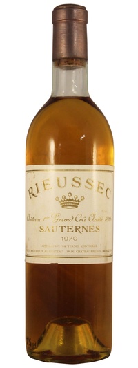 Chateau Rieussec, 1970