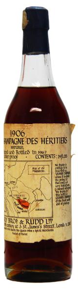 Cognac - Champagne des Heritiers, 1906