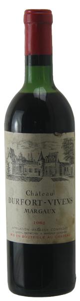 Chateau Durfort Vivens, 1962