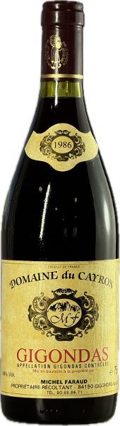 Gigondas, 1986