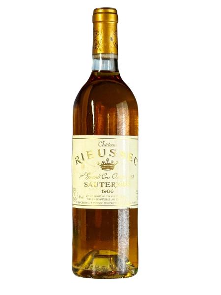 Chateau Rieussec, 1986