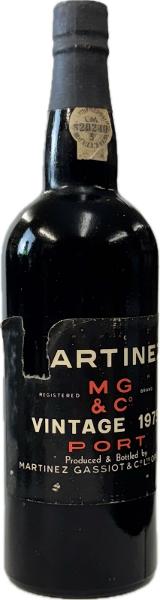 Martinez Vintage Port, 1975