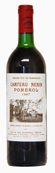 Chateau Nenin, 1987