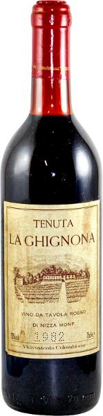 Vino da Tavola, 1982