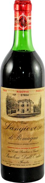 Sangiovese di Romagna, 1969