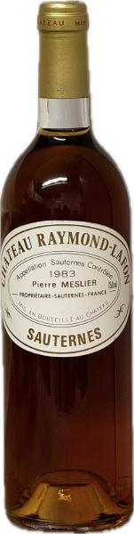 Chateau Raymond-Lafon, 1983