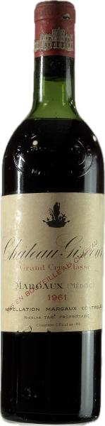 Chateau Giscours, 1961