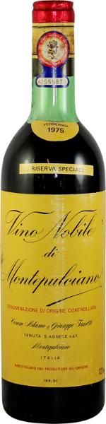 Nobile di Montepulciano, 1975