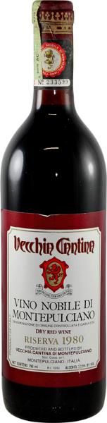 Nobile di Montepulciano, 1980