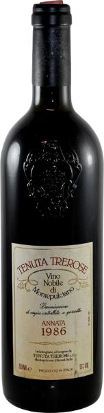 Nobile di Montepulciano, 1986