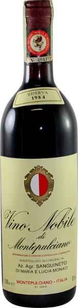 Nobile di Montepulciano, 1984