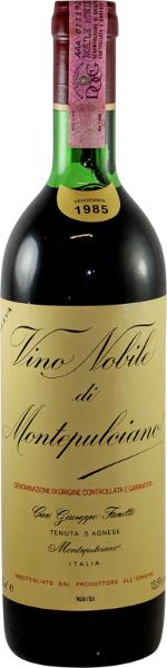 Nobile di Montepulciano, 1985