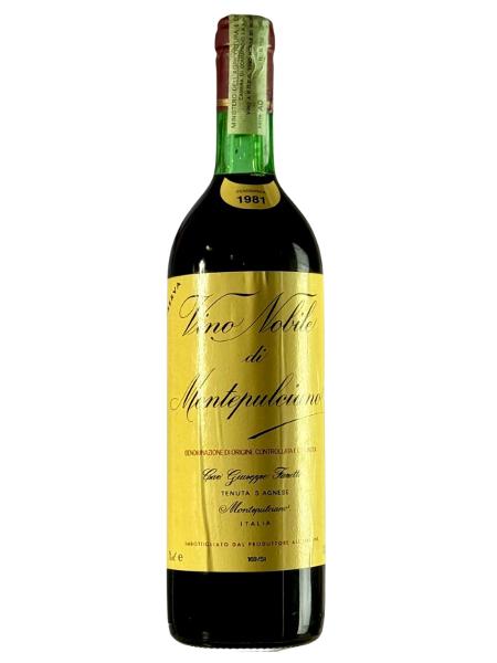 Nobile di Montepulciano, 1981