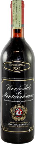 Nobile di Montepulciano, 1982