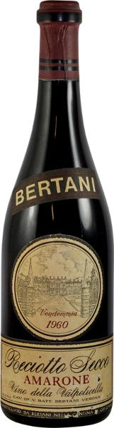 Amarone della Valpolicella, 1960