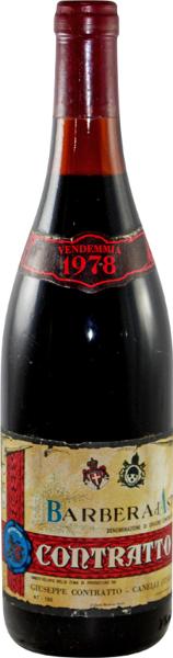 Barbera d'Asti, 1978