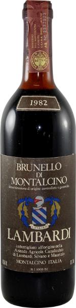 Brunello di Montalcino, 1982